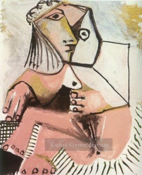 nackte Assise 3 1971 Kubismus Pablo Picasso Ölgemälde